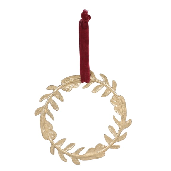 Décoration de Noël pour sapin à suspendre baies en métal doré 12,7 cm Holiday Time