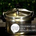 thumbnail image 3 of Miangastore 2pcs Pressure Cooker Center Axis Gasket Pressure Cooker Lid Gasket Pressure Cooker Inner Cover Universal Pressure Cooker Cover Parts With Rubber Ring, 3 of 8