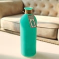 thumbnail image 4 of Lerman Decor glass bottle teal, 4 of 4