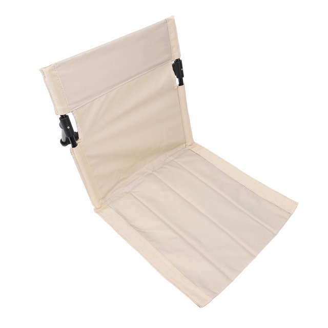 Chaise de Sol de Camping, Dossier Réglable Pliable pour Plage, Pêche et Pique-Nique
