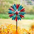 thumbnail image 4 of SteadyDoggie 1.9M Solar Wind Spinner Solstice Multi-Color LED Lighting, 4 of 7