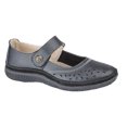 thumbnail image 1 of Boulevard Chaussures de Bar Perforées à Grand Ajustement pour Femmes avec Fermeture à Toucher, 1 of 2