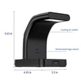 thumbnail image 3 of EGNMCR Wireless Charger Station,Multifunctional Wireless Charger Stand,LED Alarm Clock/Mobile Phone/Watch/Headset Charger,Compatible With Most Smart Phone, Gift, 3 of 9