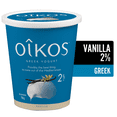 thumbnail image 1 of Oikos Greek Yogurt, Vanilla, Blended, 2% M.F., 1 of 7