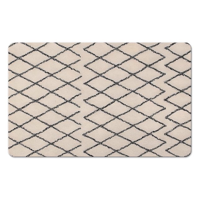 Experience Top-tier Comfort with our Non-Slip 20x32in Tribal Style Bath Rug Runner - Soft Luxury Microfiber, Easy to Clean Bathroom Rugs. Perfect for Tub and Shower!
