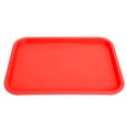 thumbnail image 1 of Plateau de Restauration Rapide, Plateau de Service Alimentaire Rectangulaire pour Restaurant Cantine pour Client Rouge, 1 of 8