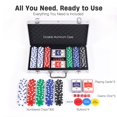 thumbnail image 2 of sharkplay Poker Chip Set - 300PCS, 2 of 9