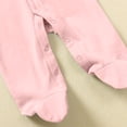 thumbnail image 4 of Yuyuzo Baby Pajamas Rompers Spring Fall Long Sleeve Footie Pjs Jumpsuit Onesie Infant Zipper Sleepwear, 4 of 7