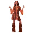 thumbnail image 4 of Déguisement Hippie à Franges pour Femme Grande Taille, 4 of 4