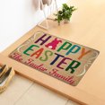 thumbnail image 4 of Wzzjkit Easter Door Mat - Super Absorbent Quick Dry Front Mats Bath Rug Rubber Backing Non Slip Washable Carpet - Easter Decorations Door Mat Outside Entrance, 4 of 8