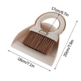 thumbnail image 3 of WSBDENLK Multi Functional Household Kitchen Garbage Shovel Dust Collector Household Broom Kitchen Garbage Shovel Broom Dustpan Set, 3 of 7