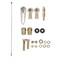 thumbnail image 2 of CB5010, 21pcs High Strength Simple Installation Adjustable Transmission Column Shift Linkage Kit  for Transmission Replacement for TH-350 TH-400 4L60 4L60E, 2 of 7