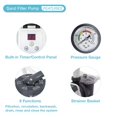thumbnail image 3 of Intex Above Ground Pool Sand Filter Pump Bundled with Replacement Hose (2 Pack), 3 of 12