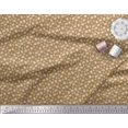 thumbnail image 2 of Soimoi Polyester Crepe Fabric Biscuit Food Decor Fabric Printed Yard 52 Inch Wide, 2 of 3