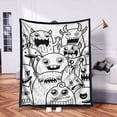 thumbnail image 4 of WUSUOWEI 1PC DIY Coloring Blanket,Color Your Own Blankets,Customizable Washable Colorings Blanket Kits,Coloring Mat,Creating Colorings Blankets for Adults,Art Activity Home Decoration, 4 of 6