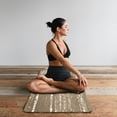 thumbnail image 5 of PurEarth Marbel Natural Rubber Yoga Mat - Almond, 5 of 5