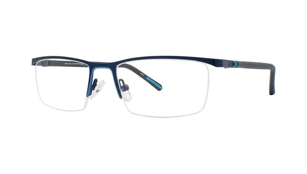 Flat Earth FE68 Marine/Bleu Lunettes Ophtalmique