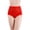 Red, variant on Birdeem Tummy Control Underwear Period Underwear Cotton Underwear for Women Womens Solid High Waist Tummy Controlling Warm Underwear Sexy Underwear Briefs
