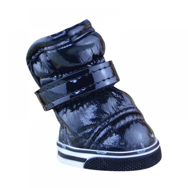 4 Pièces Antidérapant Chien Mesh Boots Réfléchissant Chiot Chaussures Respirant Doux Semelle Chien Protecteurs de Pattes Réglables Anti-Dérapant Bottes d'Animaux de Compagnie en Plein Air pour les Petits et Moyens Animaux