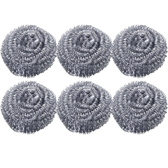 Vente Chaude! Nouveau! Dusknt Steel Laine d'Acier, Éponges en Acier Inoxydable pour Récurer, Tampon à Récurer en Laine d'Acier pour Cuisines, Salle de Bain et Plus