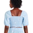 thumbnail image 3 of George Women's Smocked Bodice Top, 3 of 6