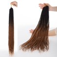 thumbnail image 2 of Ombre Senegalese Twist Crochet Braiding Hair Extensions Synthetic Fiber for Women, 2 of 4