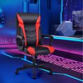 thumbnail image 4 of Patiojoy Office Chair Ergonomic Desks Chair Swivel Computer Chair w/Armrests Red, 4 of 10