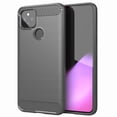 thumbnail image 1 of PANDACO Étui en Métal Brossé Gris pour Google Pixel 4a 5G, 1 of 4