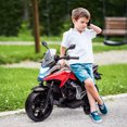 thumbnail image 2 of Qaba Moto Électrique Honda 12 V sous Licence avec Phares et Musique, Rouge, 2 of 10