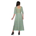 thumbnail image 4 of Moomaya Kurti Ligne A pour Femmes Kurti Longue Imprimée Robe Haut Indien pour Femmes, 4 of 5