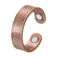 thumbnail image 2 of TopLLC Pure Antique Copper Magnetic Energy Ring Creative Personalized Magnetic Open Ring Ring Bracelet, 2 of 6