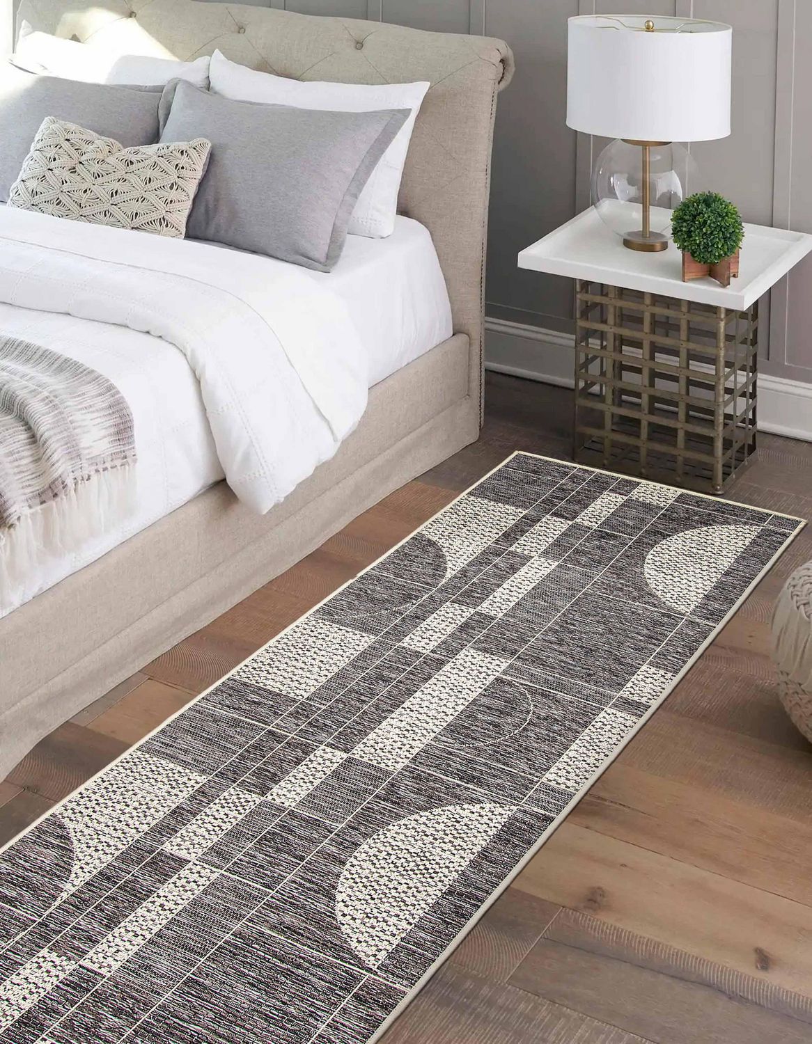 ECARPET Bodhi Nautical Coastal Area Rug for living room, bedroom, dining entrance, hallway and more.