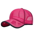 thumbnail image 4 of GDREDA Mens Hats and Caps Unisex Classic Low Profile Mesh Baseball Cap Soft Unconstructed Adjustable Size Dad Hat，Grey, 4 of 7