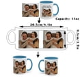 thumbnail image 4 of Photo Coffee Mug Customizable DIY Picture For Family Lovers Unique Keepsake Drinkware, 4 of 7