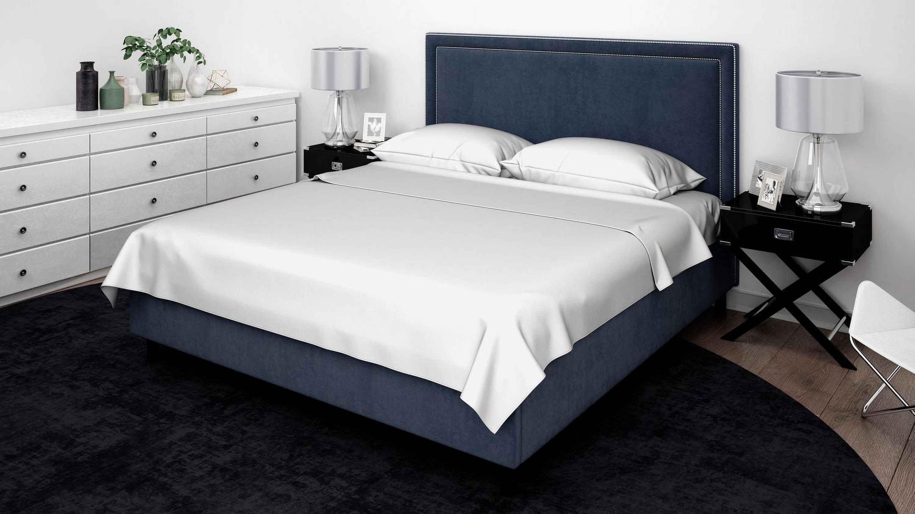 Ensemble de draps en coton biologique 600 fils Johnson Home