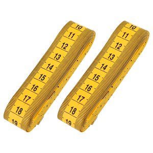 FRCOLOR Tape Measure 2pcs Dual-sided Tape Measure Flexible Tape Measure Portable Tape Measure,118.11"X0.79"X0.04"
