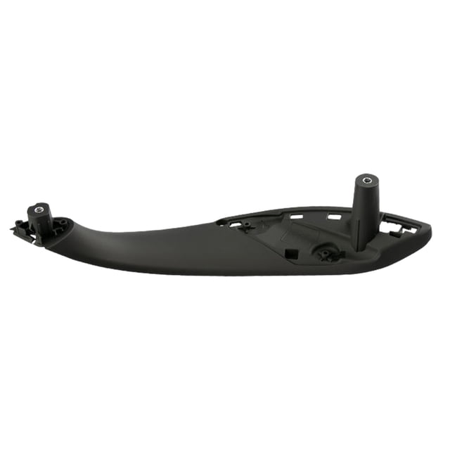 Transemion ABS Fixation Rapide Poignée de Portes Intérieures Auto pour F30 Fiable Remplacement Portes Intérieures Auto Poignée Gauche Noir + Droite 1Set