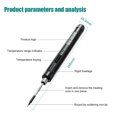 thumbnail image 4 of Fer à Souder Électrique Intelligent Portable USB, Stylo de Soudage Multifonction avec Fonction d'Ajustement de Température 300-450°C, 4 of 8
