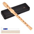 thumbnail image 1 of Eastrock Recorder Instrument for Adults Soprano Recorder Baroque Maple Wood C Key 2 Piece Recorder With Hard Case, 1 of 6