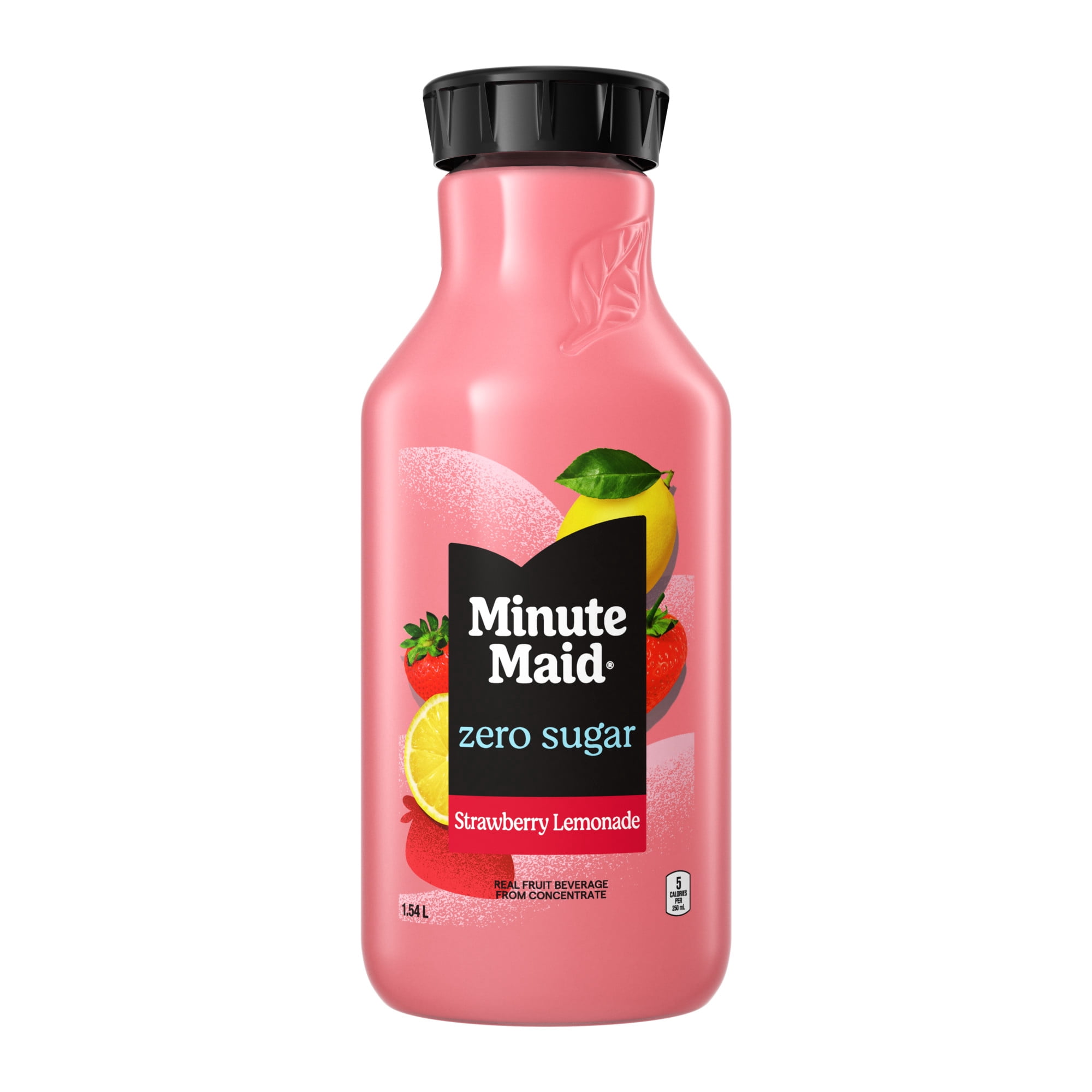 Minute Maid Zero Sugar Strawberry Lemonade Bottle