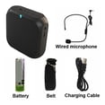thumbnail image 4 of Voice Sound Audio Amplifier Bullhorn Megaphone Shop Loudspeaker For Portable Loud Speaker With Wired Microphone, 4 of 7