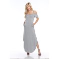 thumbnail image 1 of White Mark Women's Cold Shoulder Maxi Dress, 1 of 4