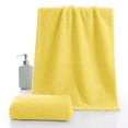 thumbnail image 1 of pstuiky Velvet Face Towel Soft & Absorbent Facial Cloth for Gentle Cleansing Solid Color Bath Towel for Daily Skincare Routine, 1 of 4