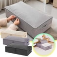 thumbnail image 2 of Folding Storage Container for Home Organization with Layered Stackable Design and Large Capacity, 2 of 5