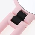 thumbnail image 3 of 1 Pce Miroir de Maquillage Grossissant Rond Portatif à Double Face à Main, 2X 3X 15X 15X Grossissant, 3 of 7