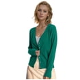 thumbnail image 1 of Formal Cardigan Sweater Dresses for Women Thick Sweater Cardigan plus Size Short Cardigan Summer Sweaters for Women Open Front Light Sweaters for Women Open Front Titanium Snap Cardigan Sweaters for, 1 of 4