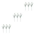 thumbnail image 2 of kurtrusly 3x Low Maintenance Artificial Flowers Enjoy Beautiful Decor Without Hassle green 3Set, 2 of 6