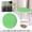 Vert, variante sur Coussin Rond pour Chaise de Jardin pour Utilisation Extérieure dans les Tabourets, le Patio et les Salles à Manger Coussin de Siège Ergonomique pour Confort et Durabilité