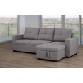 thumbnail image 1 of Joy Sectional Sofa Bed, Grey, 1 of 8