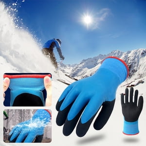 TIMIFIS Travail Mittens Gants de pêche Cold Proof Thermal Cold Storage Antigelez Unisex Porter Windproof Basse Température Extérieur Sport Gants d'hiver Kitchen Gadgets